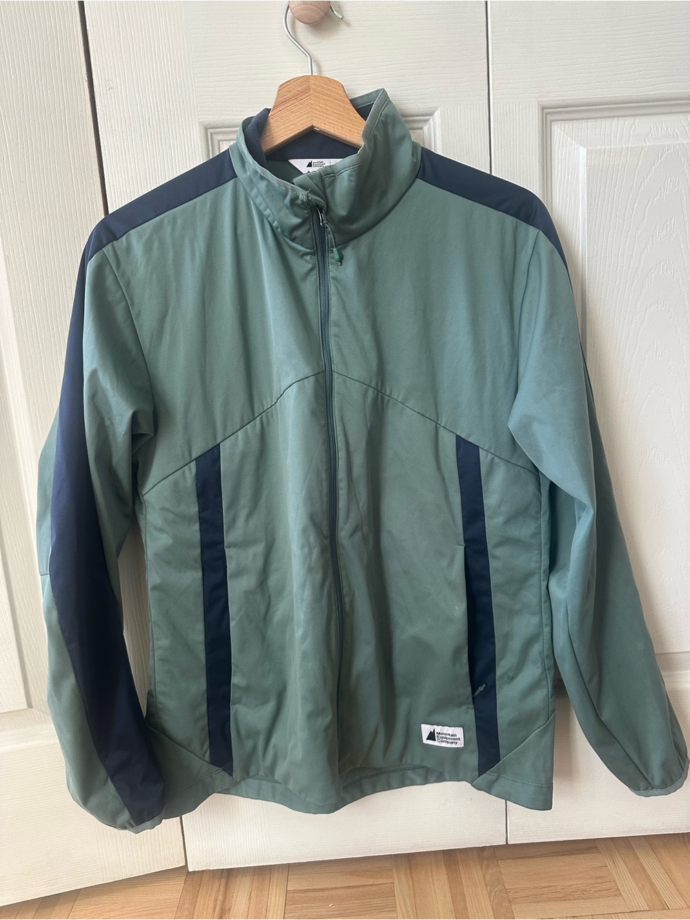 MEC Green Zip-Up Windbreaker Jacket